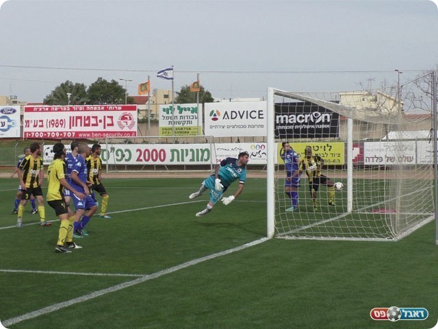 החמצה גדולה. הכדור של רביבו במשקוף (שקד מורג)